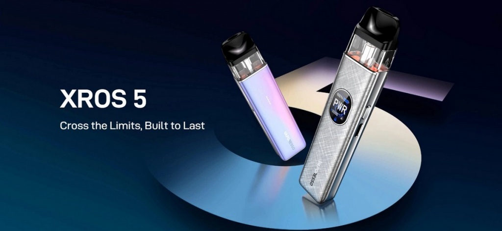 POD система Vaporesso XROS 5 kit 30W 1500 мАч