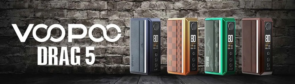 Бокс-мод Voopoo Drag 5 177W