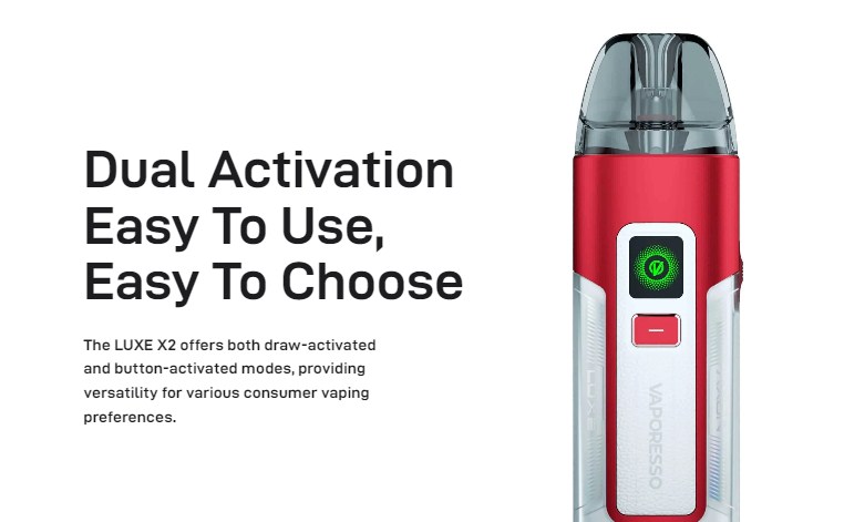 Pod система Vaporesso LUXE X2 2000 мАч