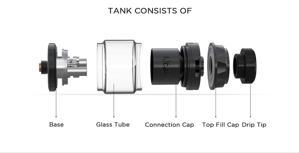 Обслуживаемый атомайзер Augvape Intake RTA