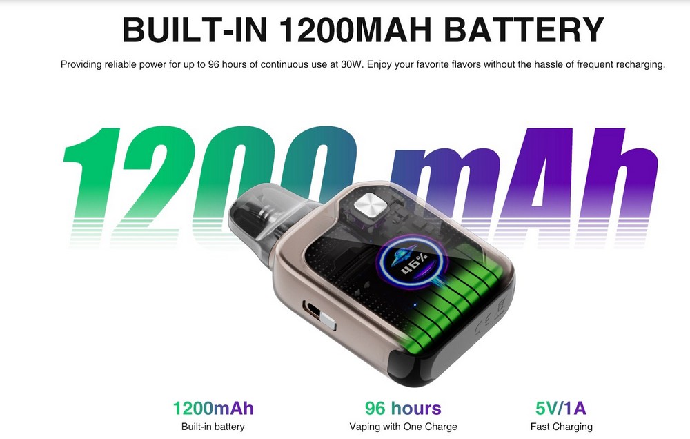 POD система Lost Vape Ursa Baby 3 1200 мАч